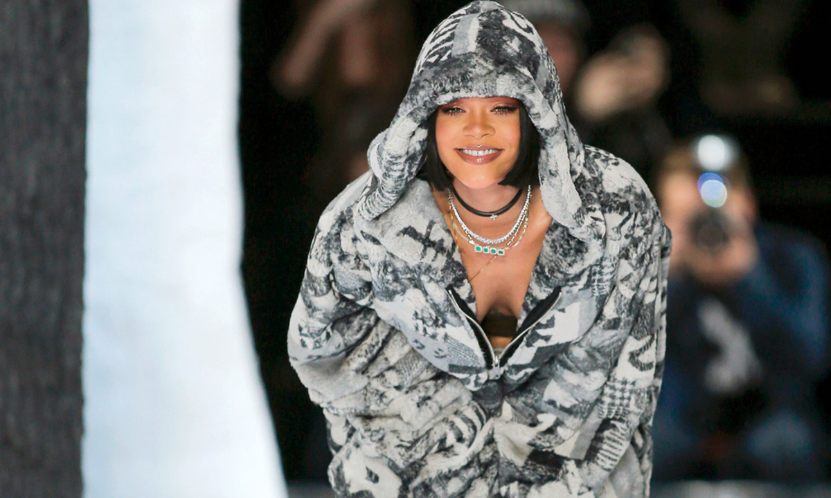 Neuling. Rihannas Modelinie für Puma heißt „Fenty“ und ist ganz neu.