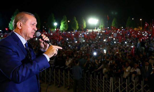 Der türkische Präsident, Recep Tayyip Erdogan will die Vorgänge rund um die Kurden-Demonstrationen in Wien von seinem Botschafter erfragen.