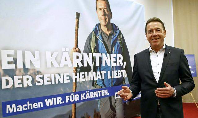 Kärntens FPÖ-Spitzenkandidat Erwin Angerer