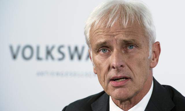 VW-Vorstand Matthias Müller.
