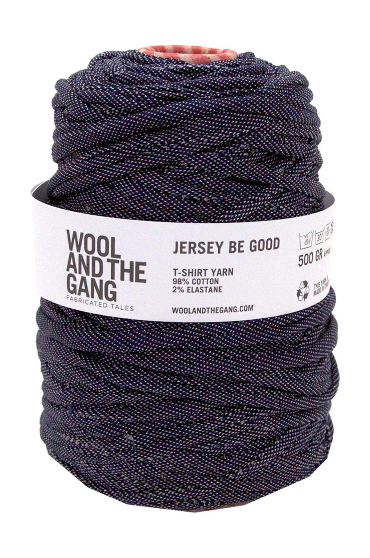 T-Shirt-Garn „Jersey be good“ von Wool and the Gang, ab 11,50 Euro, www.woolandthegang.com