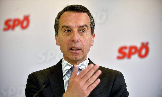 SPÖ-Chef Christian Kern