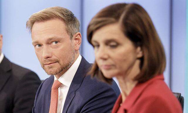 FDP-Chef Lindner und Grünen-Chefin Katrin Göring-Eckardt werden sich bald am Verhandlungstisch mit Angela Merkel wiederfinden.