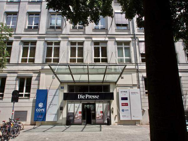 Hainburger Straße 33: Seit November 2006 hat die Presse ihren Sitz in Wien Landstraße. 