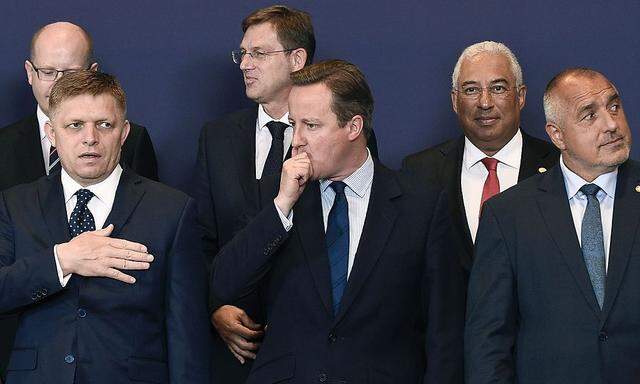 David Cameron hatte schon freundlichere Empfänge in Brüssel.