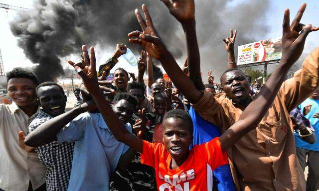 Proteste gegen den Putsch im Sudan