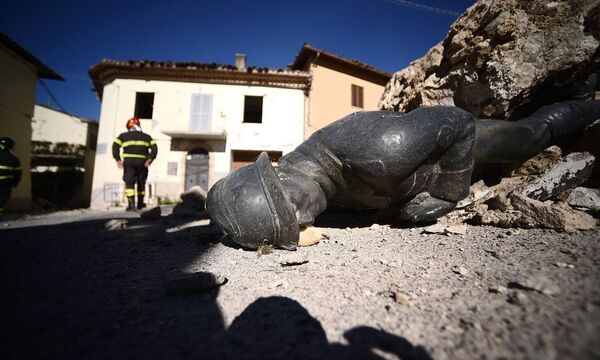 Ende August starben rund 300 Menschen, die meisten im hier abgebildeten Amatrice.