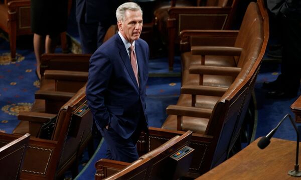 McCarthy ist bei der Wahl zum Vorsitzenden des US-Repräsentantenhauses in drei Runden gescheitert.