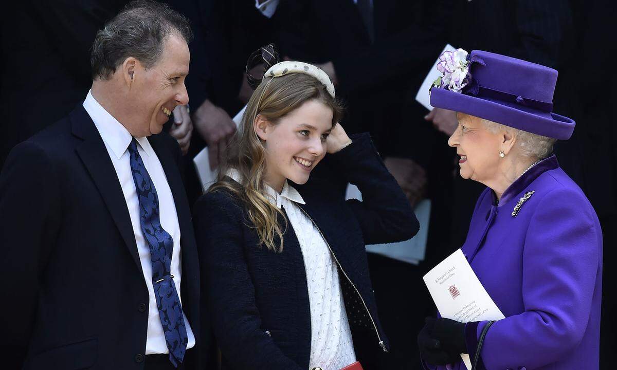 Margarita ist die Tochter von David Armstrong-Jones, dem Sohn von Prinzessin Margaret. Die junge Lady ist heute 15 Jahre alt und besucht die Tudor Hall School im Süden Londons.