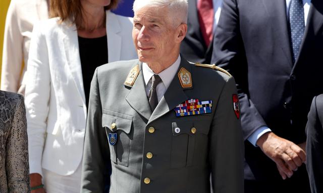 Robert Brieger, oberster EU-Militär, im August 2023.