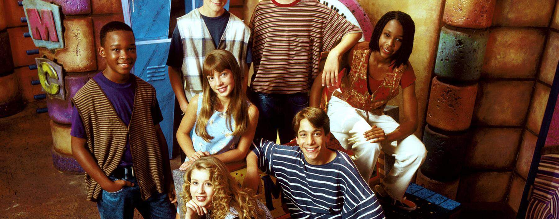 Die TV-Sendung „Mickey Mouse Club“ war ihr Bootcamp – und einige sind bis heute erfolgreich: Ryan Gosling und Justin Timberlake (hinten), Britney Spears (Mitte) und Christina Aguilera (vorn).