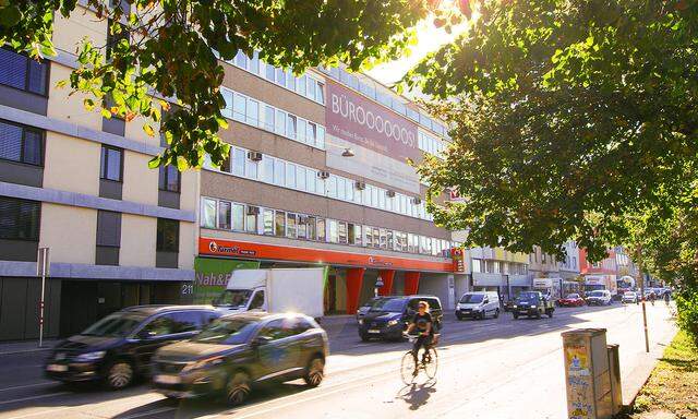 Günstige Kleinbüros wie hier in der Schönbrunnerstraße könnten von der Covid 19-Krise profitieren.