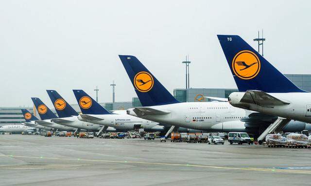Themenbild: Flugzeuge der Lufthansa