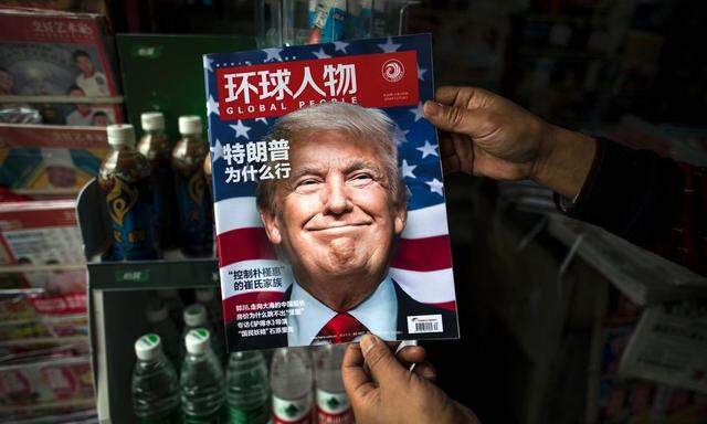 Donald trump hat Peking den Fehdehandschuh bereits hingeworfen.