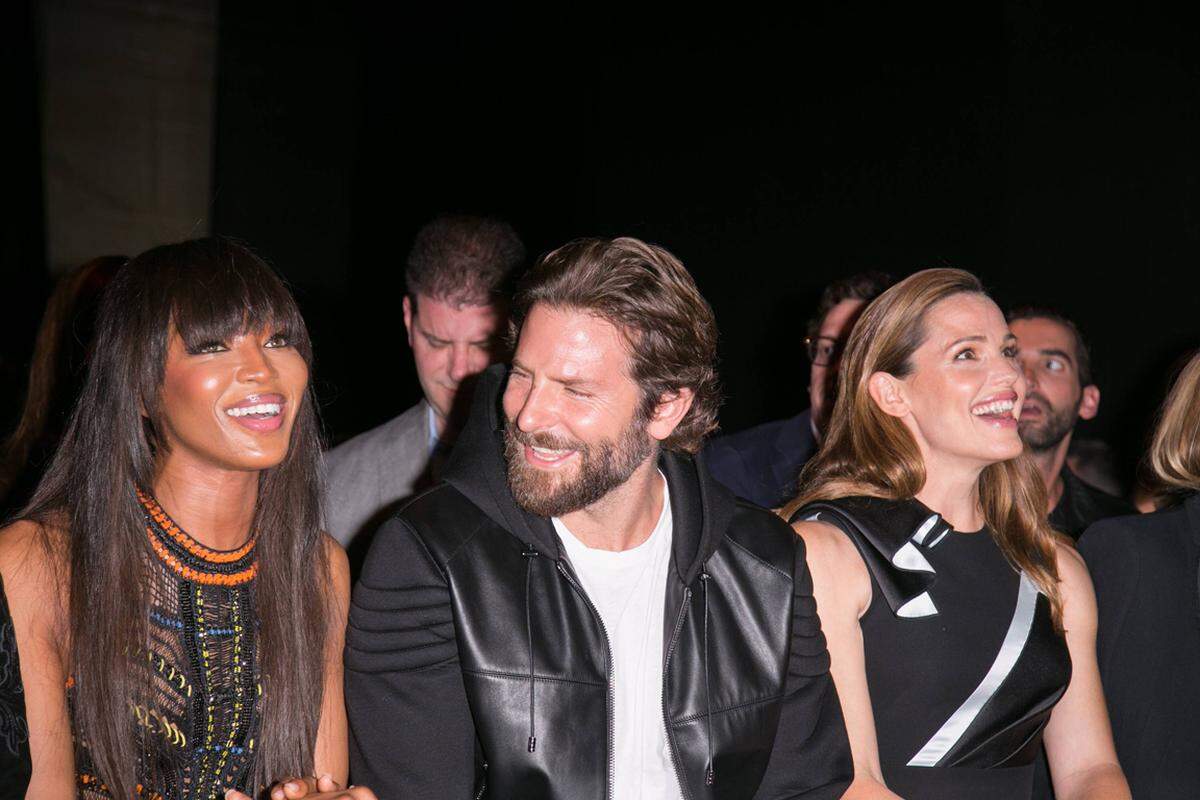 Sie saß mit Bradley Cooper und Jennifer Garner in der Front Row.