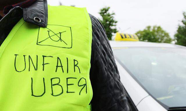 TAXI-DEMO IN WIEN