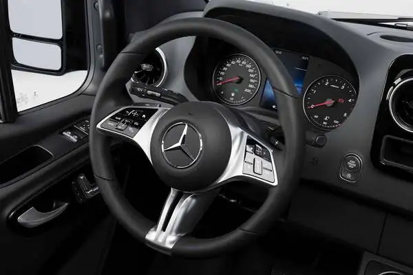 Sprinter Cockpit Mercedes-Benz Sprinter: eSprinter und Diesel erstmals preisgleich ...