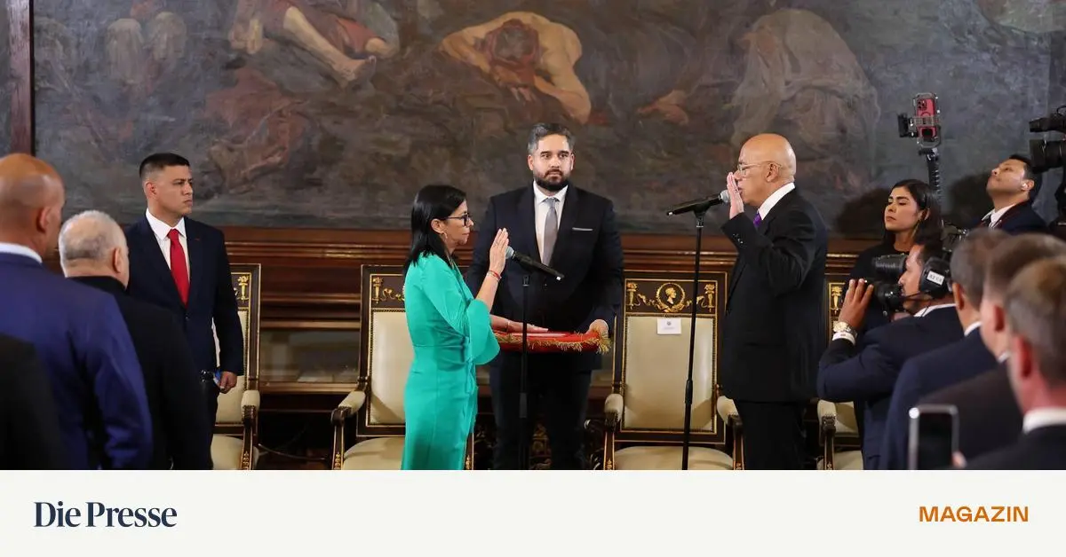 delcy-rodr-guez-die-sachwalterin-zwischen-chavistas-und-trumpianern-premium