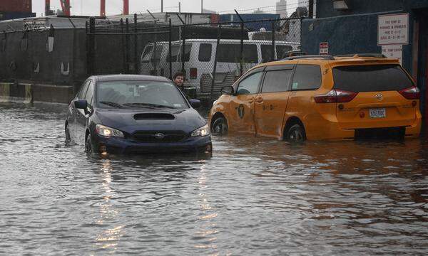 Überschwemmungen in Brooklyn