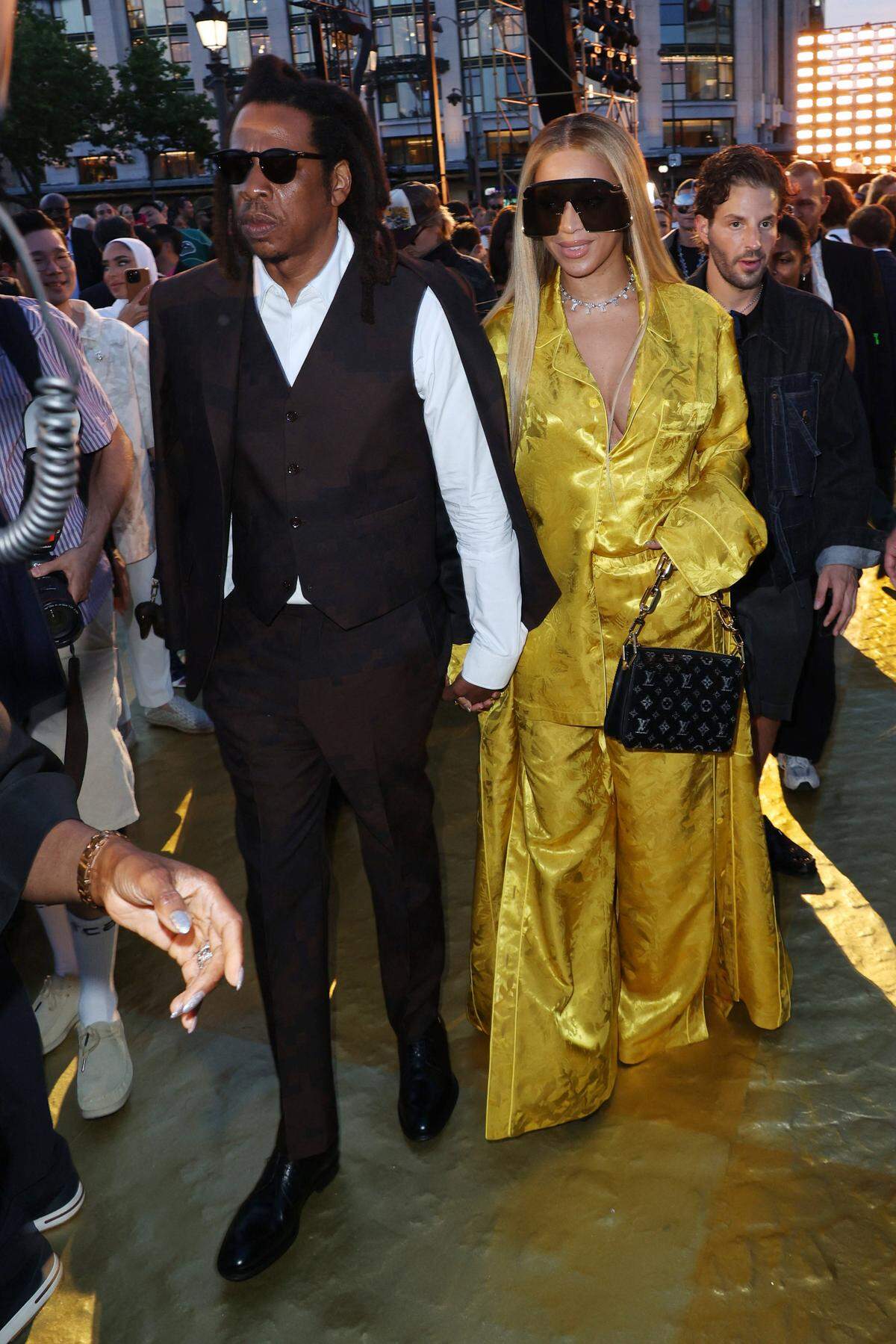 Beyonce und Jay Z ließen sich die Premiere ebenfalls nicht entgehen. 