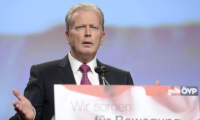 ÖVP-Chef Reinhold Mitterlehner