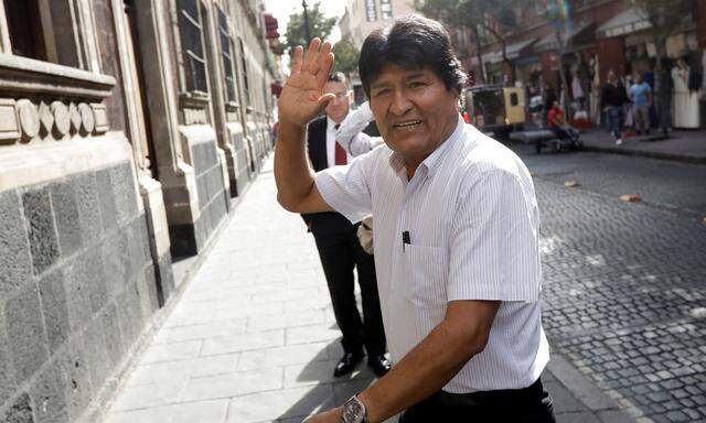 Evo Morales.