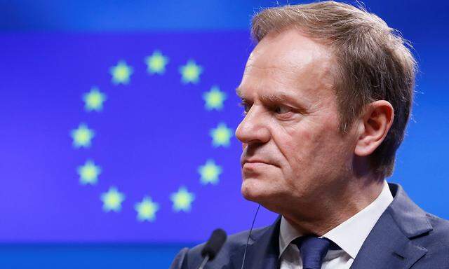 EU-Ratspräsident Tusk.