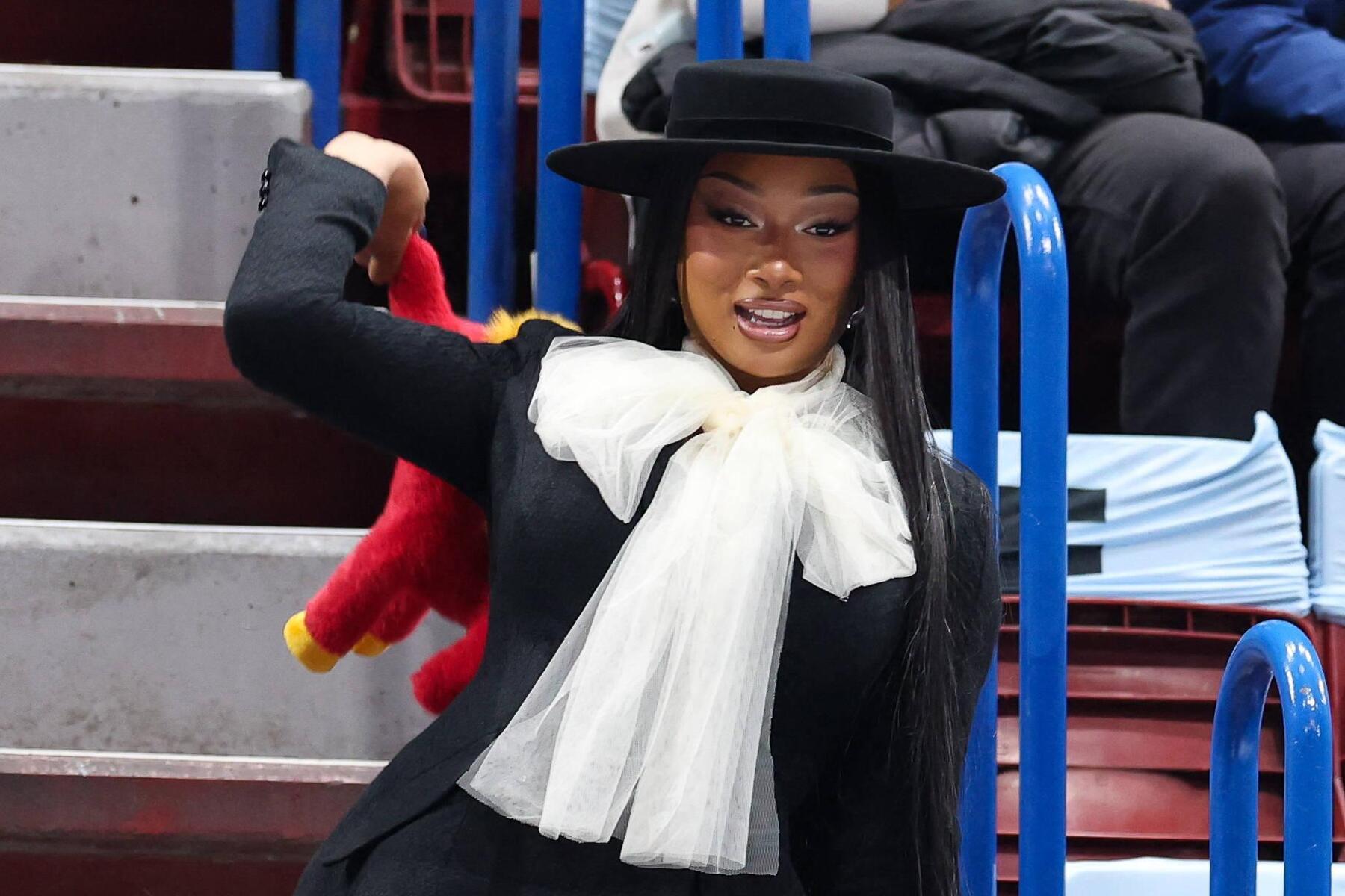 Megan Thee Stallion während Show in Klinik eingeliefert