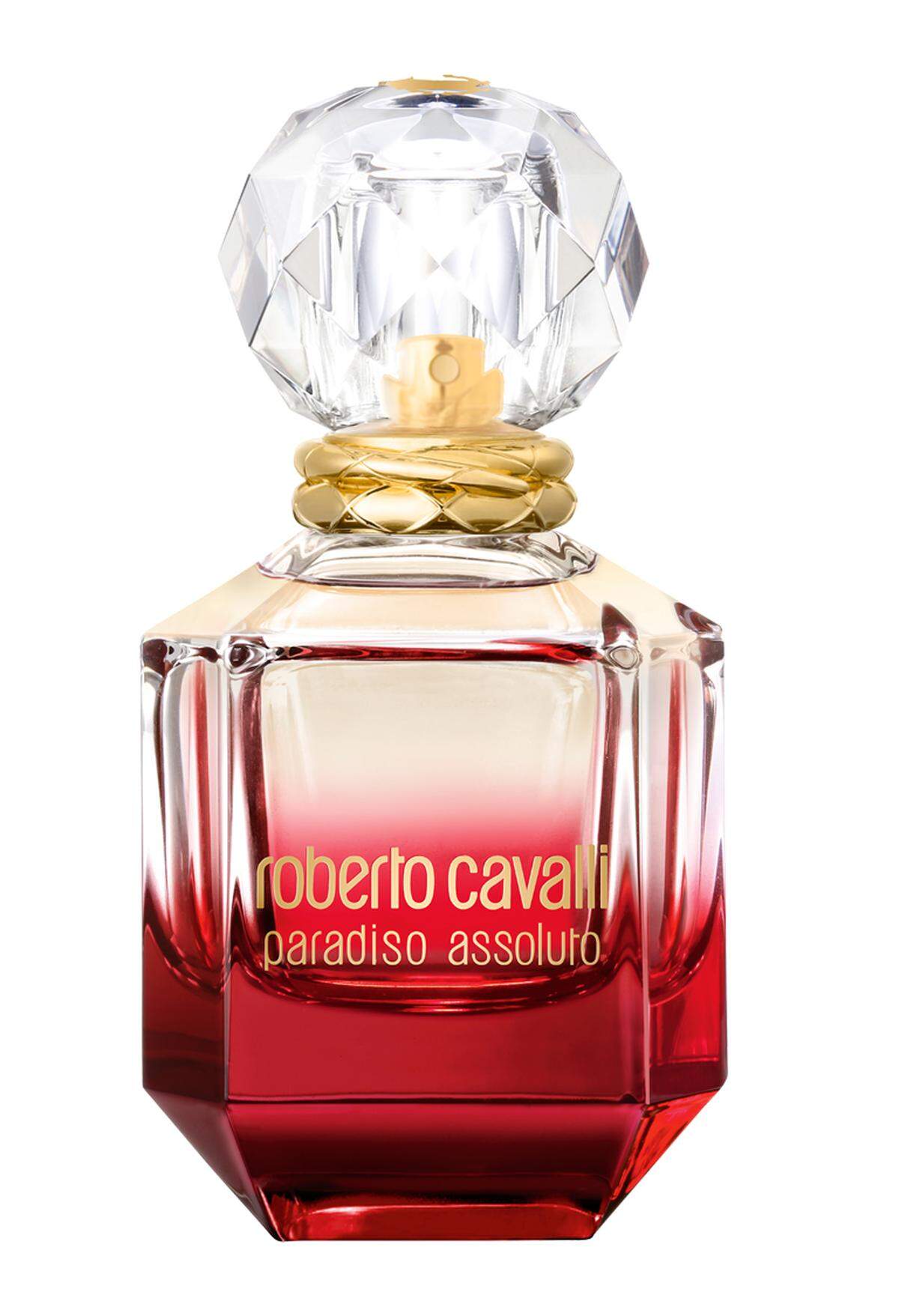 Parfum „Paradiso Assoluto“ von Roberto Cavalli, 30 ml, 50 Euro, im Fachhandel erhältlich