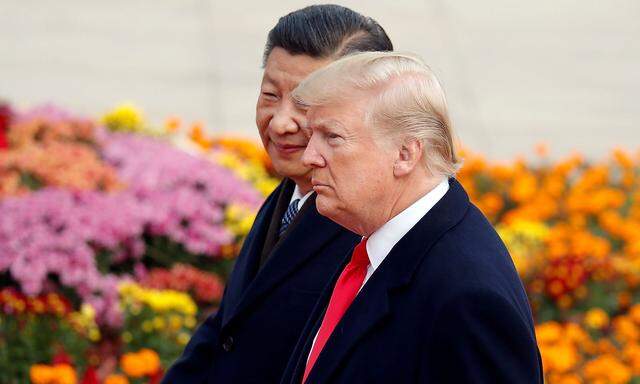 Chinas Präsident Xi und sein US-Pendant Trump werden auch 2020 noch oft über das Thema Handel sprechen.