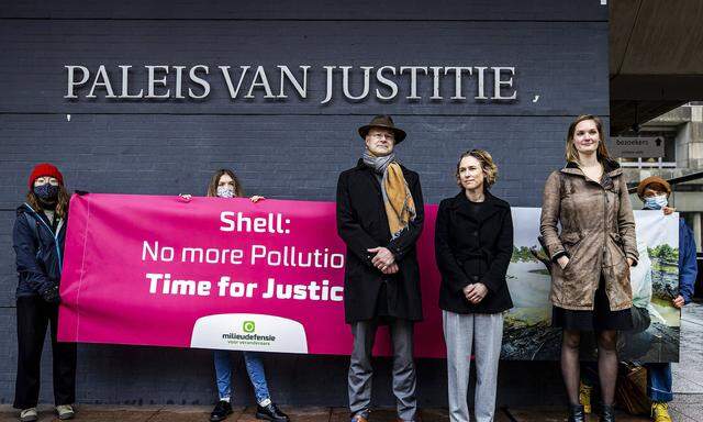 Umweltorganisation Milieudefensie klagte Shell im Vorjahr.