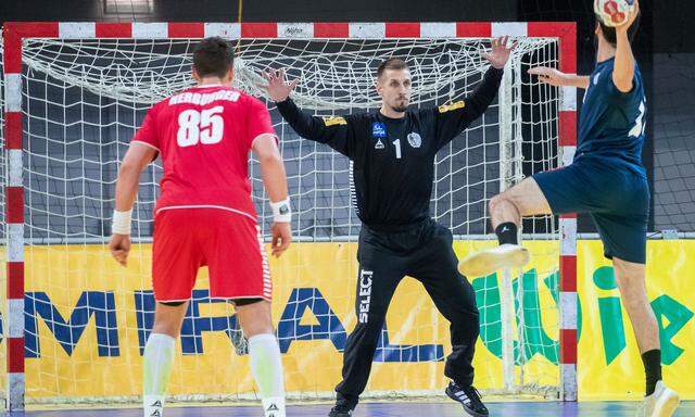 HANDBALL: LAeNDERSPIEL/CONTINENTAL CUP: OeSTERREICH - GRIECHENLAND