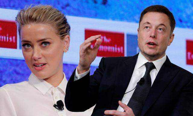 Montage: Amber Heard und Elon Musk