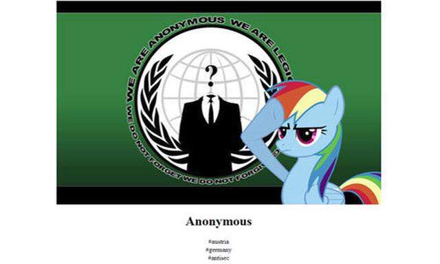 SPoe FPoe Anonymous gehackt