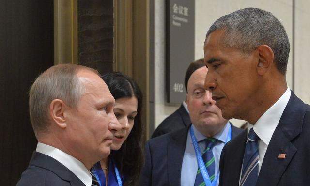 Wladimir Putin und Barack Obama auf dem G-20-Gipfel