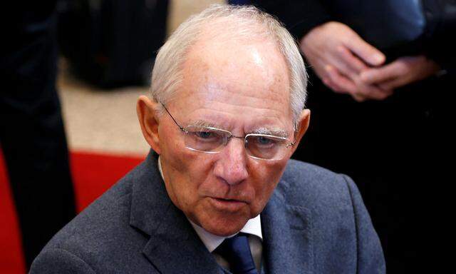 Deutschlands Finanzminister Schäuble