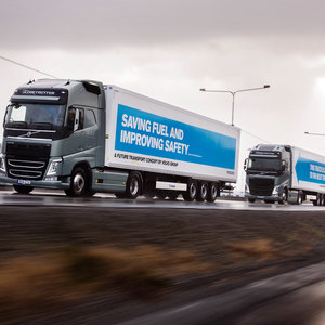 Platooning wird von allen Lkw-Herstellern in Tests erprobt.