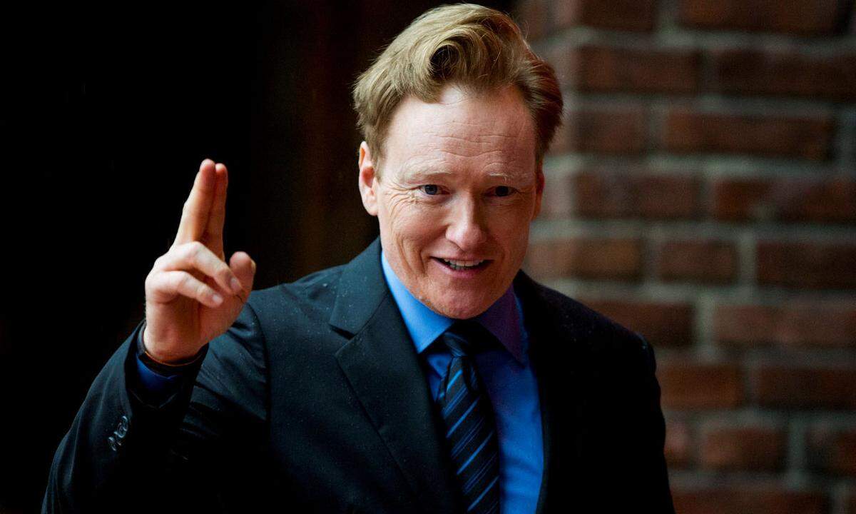 Conan O'Brien hat sich kaum verändert.