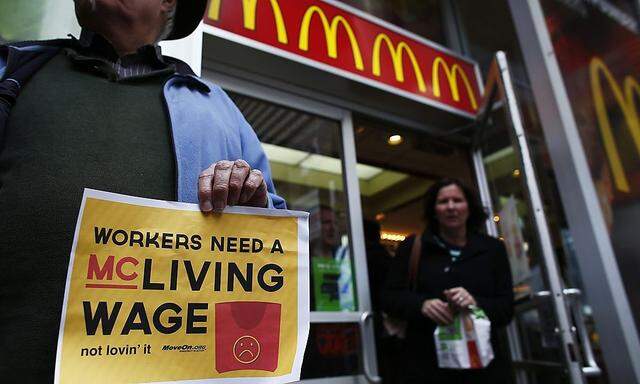 Streik bei McDonalds