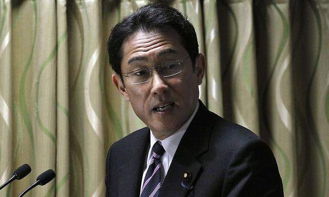 Der japanische Außenminister Fumio Kishida 