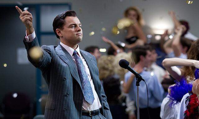 Leonardo Di Caprio in ''The Wolf of Wall Street''