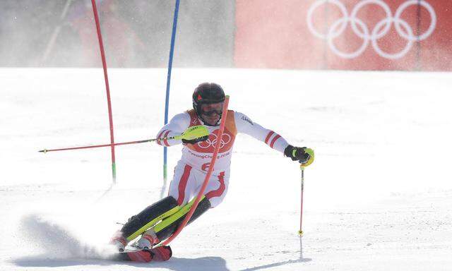 OLYMPISCHE WINTERSPIELE PYEONGCHANG 2018: SKI ALPIN / SLALOM / HERREN / MATT (AUT)