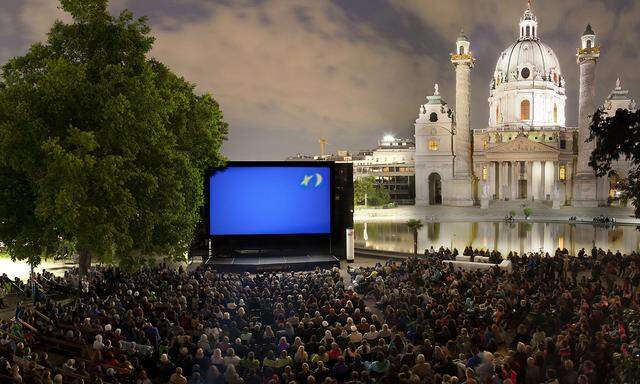 Das Freiluft-Kino neben der Karlskirche pausiert im heurigen Jahr. 