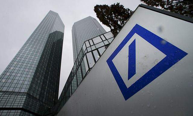 Symbolbild: Deutsche Bank in Frankfurt 