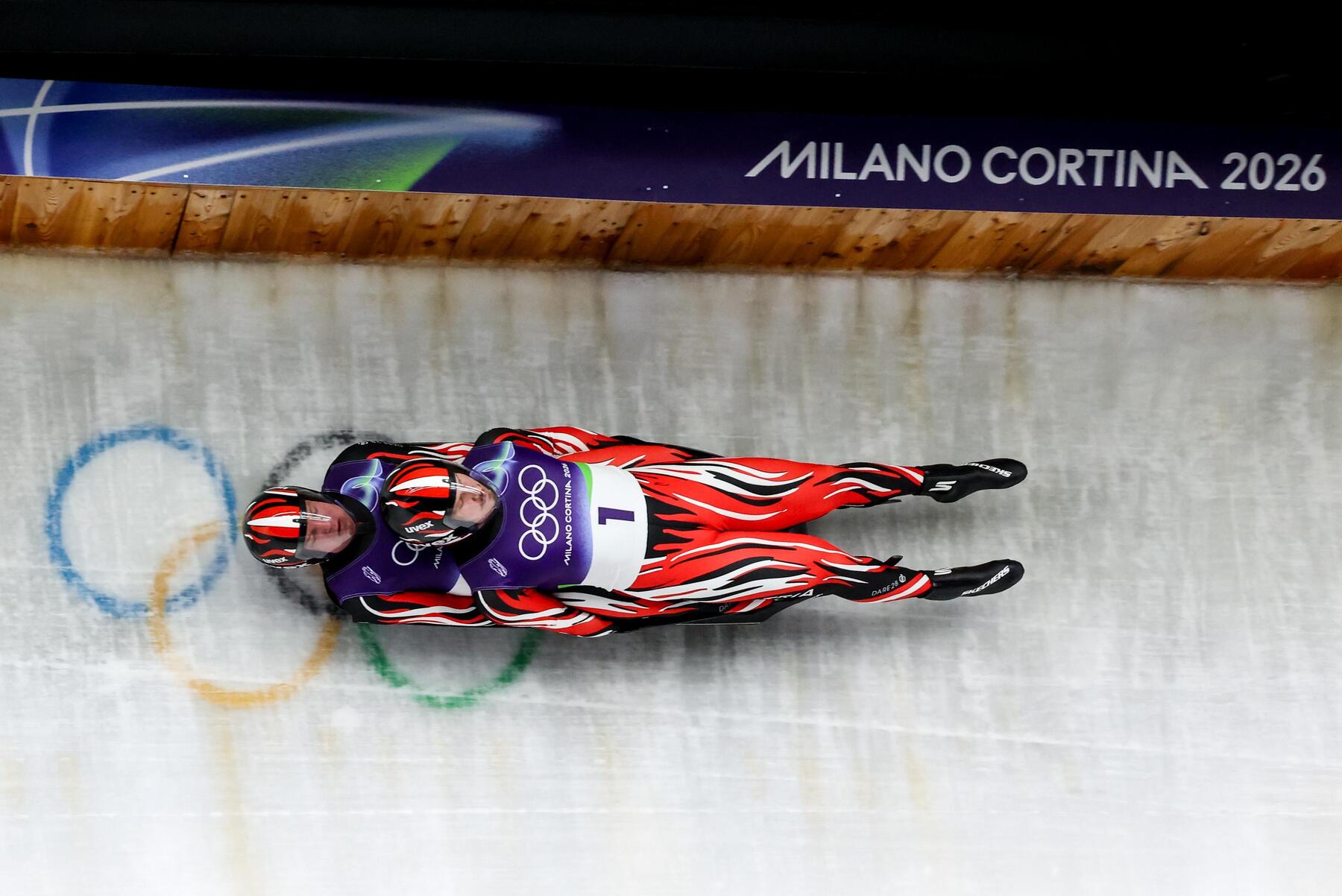 Silver medal for Austria's men in the doubles luge