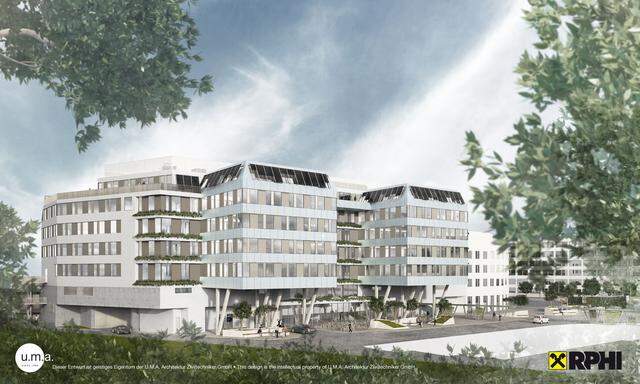 RPHI feiert Dachgleiche für neuen Allianz Technology Standort in der Linzerstraße.