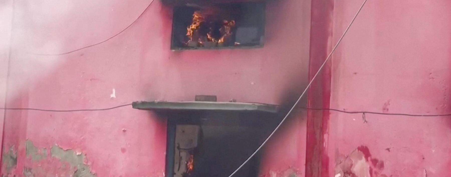 Im pakistanischen Jaranwala wurde eine Kirche in Brand gesteckt.