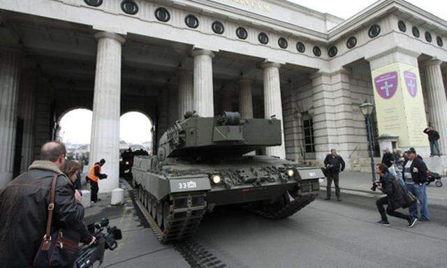 Bundesheer: Jeder zweite Panzer defekt