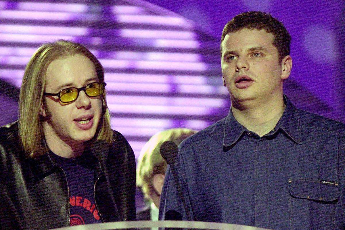 Seit den 90er Jahren mischen die Chemical Brothers ("Galvanize") in der DJ- und Produzentenszene mit. Das britische Duo muss sich 20 Millionen Dollar teilen.