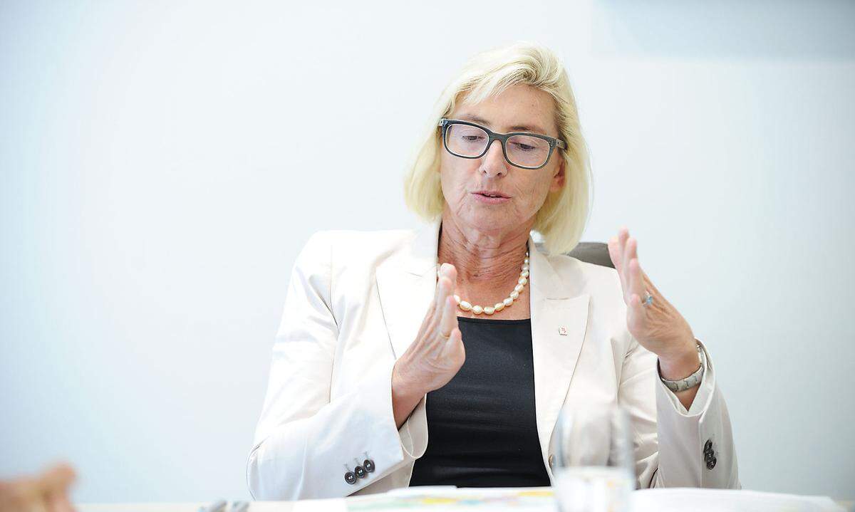 Elisabeth Stadler Vorstandschefin der Vienna Insurance Group Vergütung: 1,0 Millionen Euro